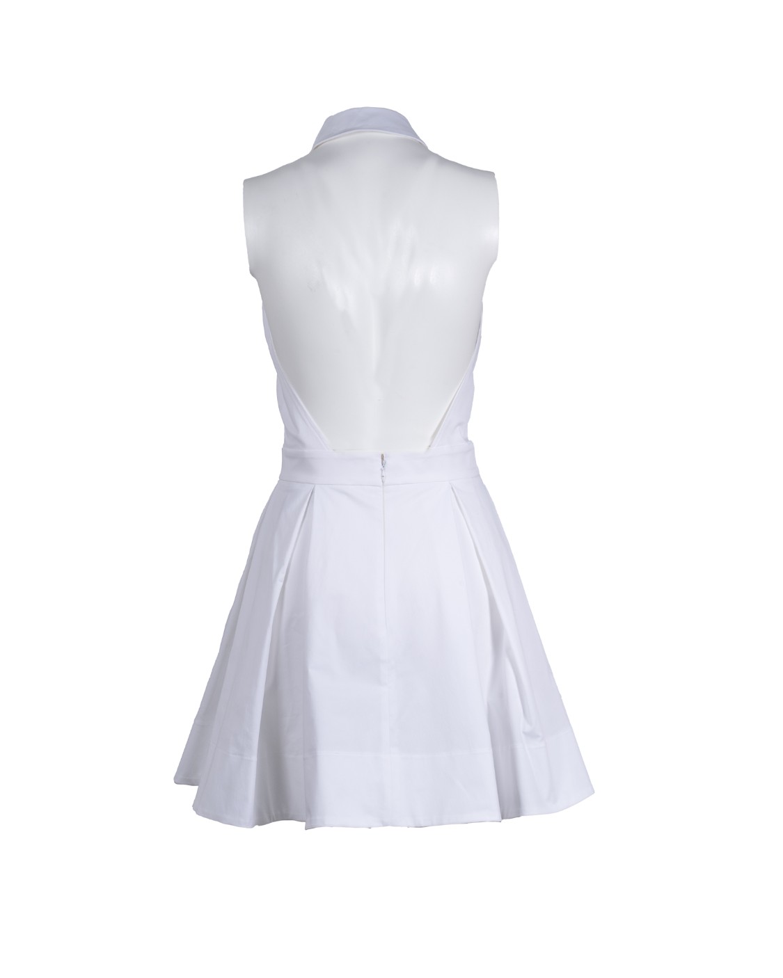shop ELISABETTA FRANCHI  Abito: Elisabetta Franchi abito in gabardina di cotone.
Primo bottone in metallo dorato con logo.
Zip invisibile sul retro.
Vestibilità regolare.
Composizione: 95%Cotone 05%Elastan.
Made in Italy.. AB85452E2-360 number 5150559